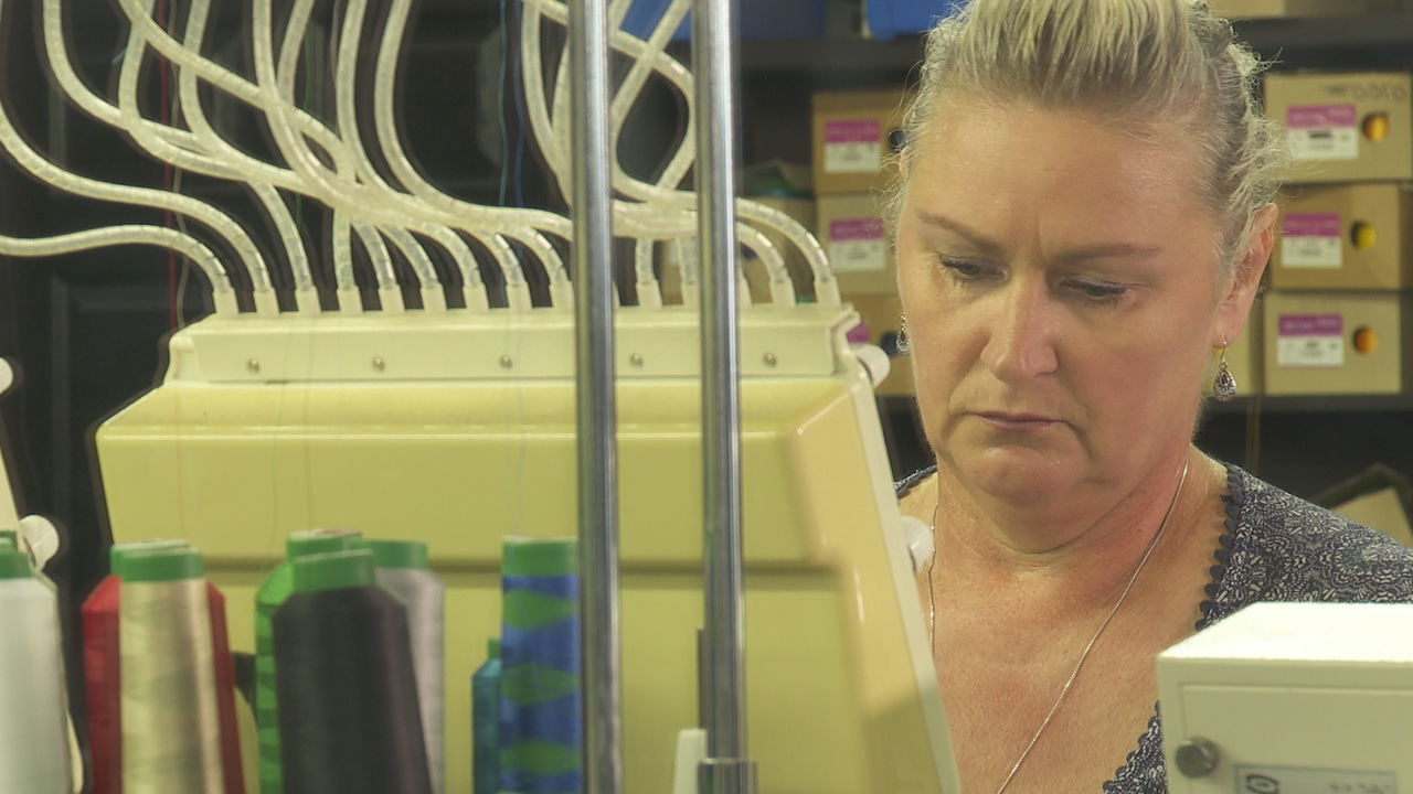 Sandra Slaughter at work